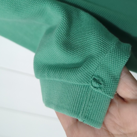 ❤️5/$25 Brooks Brothers Green Performance Polo Shirt - Picture 6 of 9
